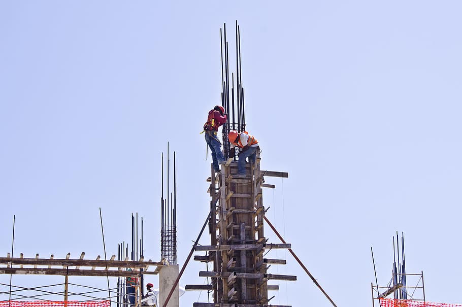 Pillar Reinforcement and Shuttering